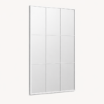 مرآة بإطار معدني