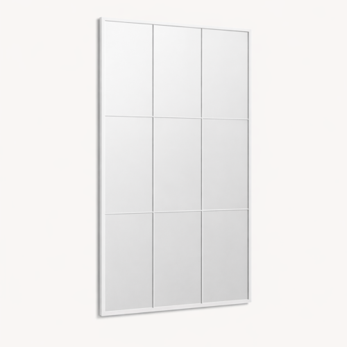 مرآة بإطار معدني