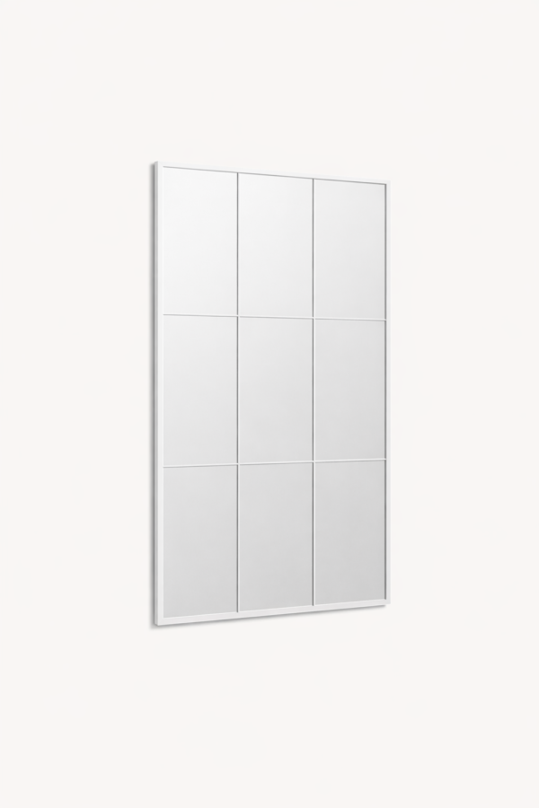 مرآة بإطار معدني