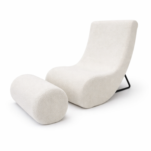 مقعد مع بف اسطواني