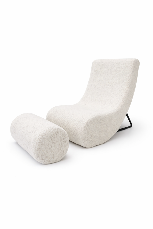 مقعد مع بف اسطواني