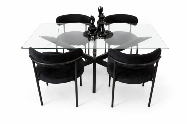 طاولة سفرة مع 4 كراسي