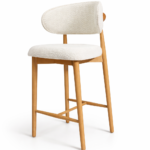 كرسي بار خشب